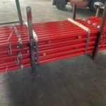 Red Scaffold Props Packing