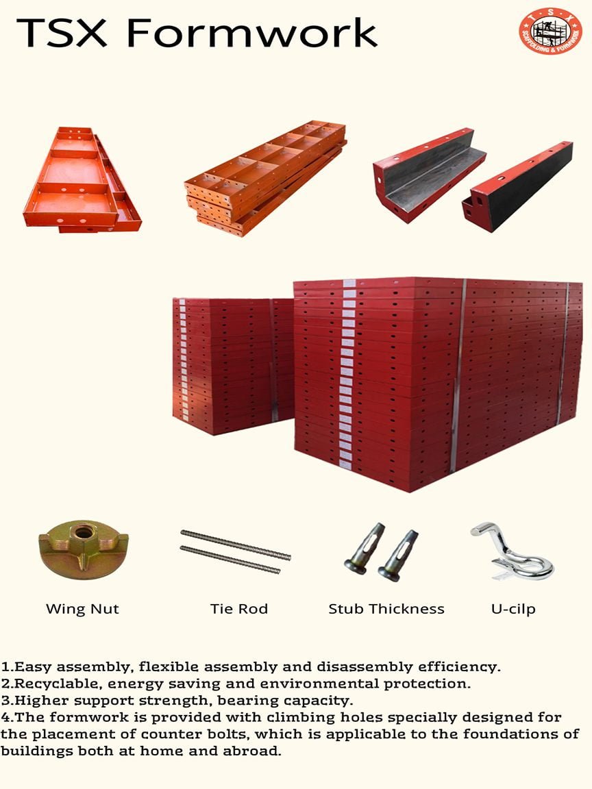Steel Material Formwork Catalog Cover