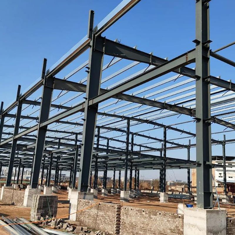 Pre-engineered Building Light Weight Metal Steel Structure Warehouse