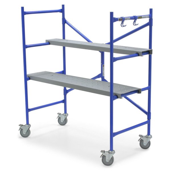 Fold scaffold frame