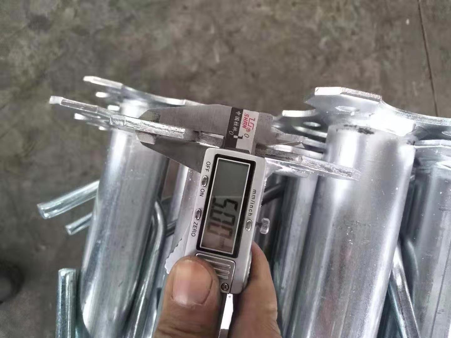 Pursuing Excellence Precision Measurement of Steel props Before Dispatch—Building the First Line of Defense for Project Quality